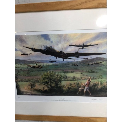 206 - Military/local interest, Limited edition framed signed print by Michael Stride, number 70 of 100 , L... 