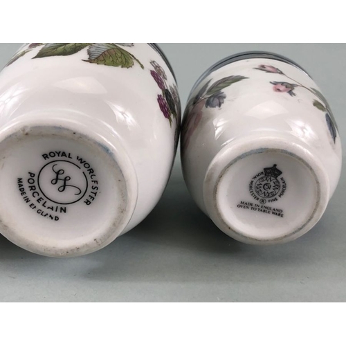 239 - Set of Five Royal Worcester ceramic egg coddlers