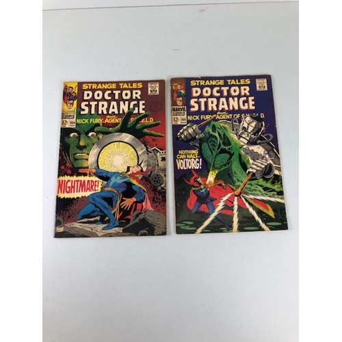 283 - Marvel comics ,Collection of comics from the 1960s and 70s  featuring Doctor strange  random numbers... 