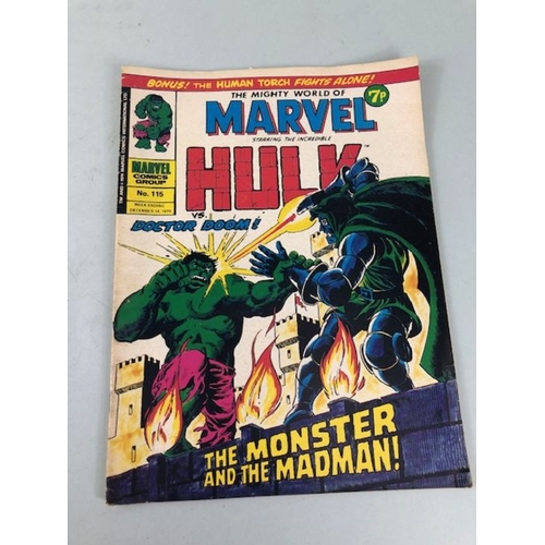 284 - Marvel comics ,collection of 1979  Rampage Magazine starring the Hulk  19 copies random numbers betw... 