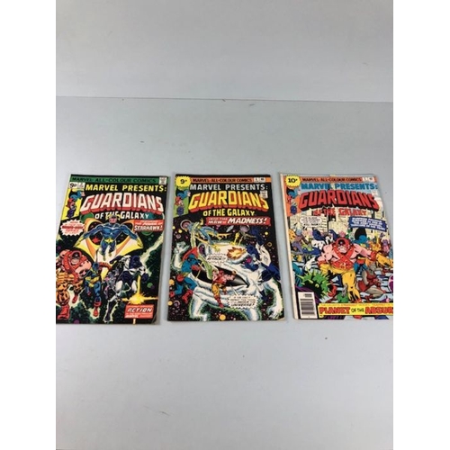 286 - Marvel Comics, collection of comics from 1960s and 70s featuring, Captain Marvel a run of 5-13  then... 