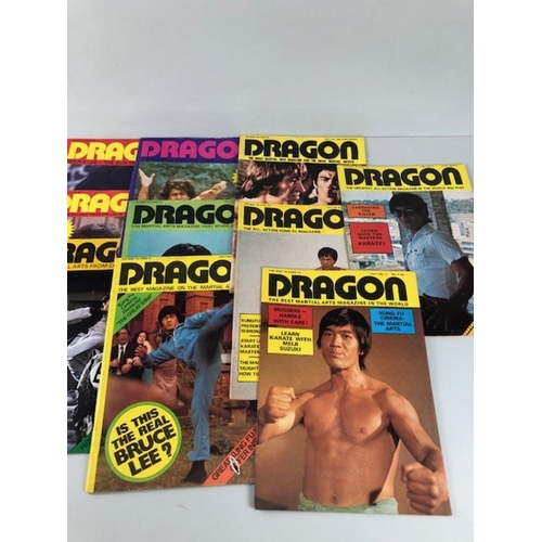 290 - Kung Fu Magazines, a collection of vintage magazines relating to Bruce lee and Kung Fu martial arts ... 