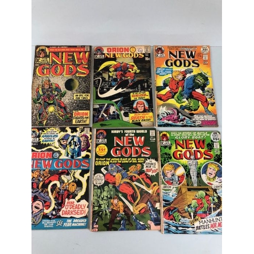 291 - DC Comics, collection of comics  from the 1970s featuring The Forever People numbers 1-11  and The N... 