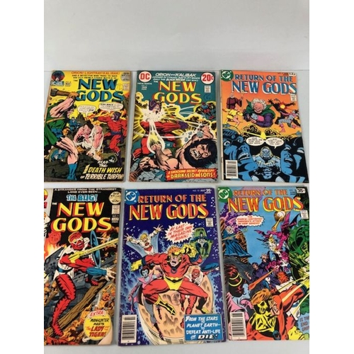 291 - DC Comics, collection of comics  from the 1970s featuring The Forever People numbers 1-11  and The N... 