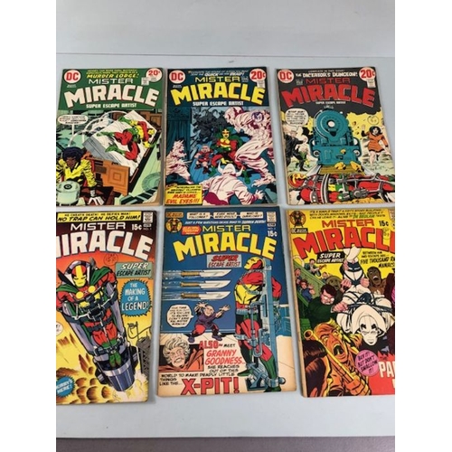 292 - DC Comics, a collection of comics from the 1970s,80s to include Mr Miracle  numbers 1 to 8, 13, 14, ... 