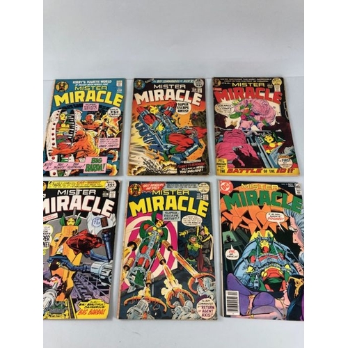 292 - DC Comics, a collection of comics from the 1970s,80s to include Mr Miracle  numbers 1 to 8, 13, 14, ... 