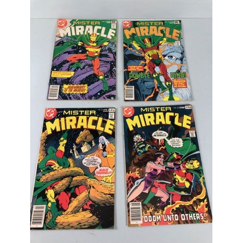 292 - DC Comics, a collection of comics from the 1970s,80s to include Mr Miracle  numbers 1 to 8, 13, 14, ... 