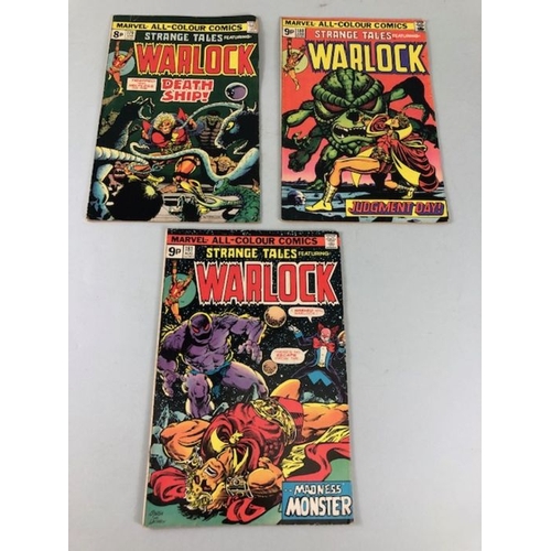 293 - Marvel Comics, a collection of comics featuring Warlock  issues 9-15 and 178-181,  including the pre... 