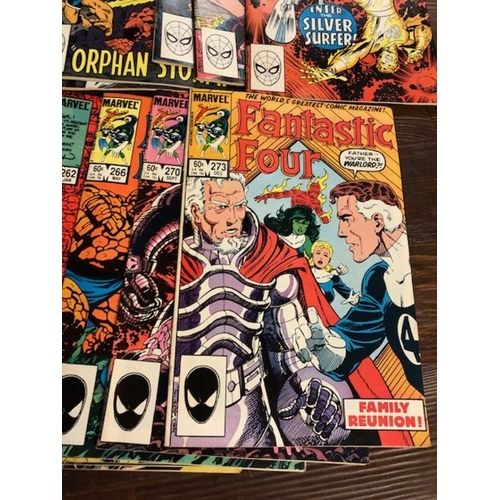 303 - Marvel Comics, a collection of Marvel Comics  from the 1980s, featuring the Fantastic Four numbers 2... 