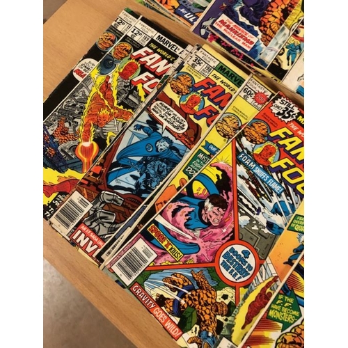 304 - Marvel Comics, a collection of Marvel Comics featuring The Fantastic Four from the1970s and 80s  num... 