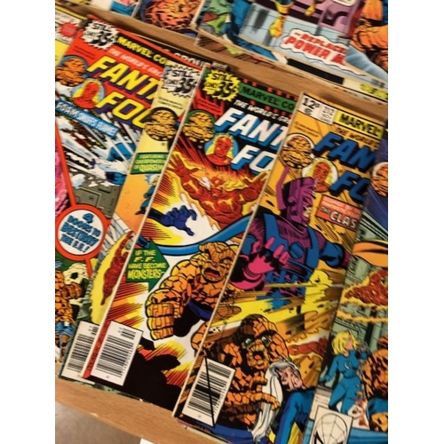 304 - Marvel Comics, a collection of Marvel Comics featuring The Fantastic Four from the1970s and 80s  num... 