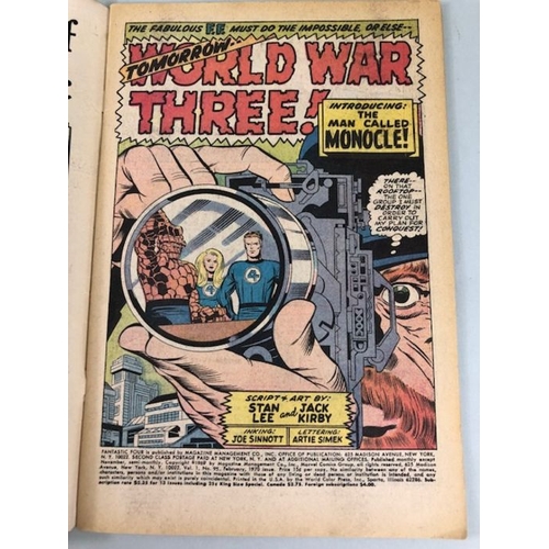 306 - Marvel Comics, collection of Marvel Comics Relating to The Fantastic Four, from the 1960s ,70s numbe... 