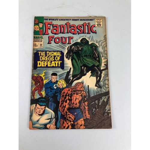 310 - Marvel Comics, collection of Marvel comics  featuring the Fantastic Four  from the  1960s   numbers ... 