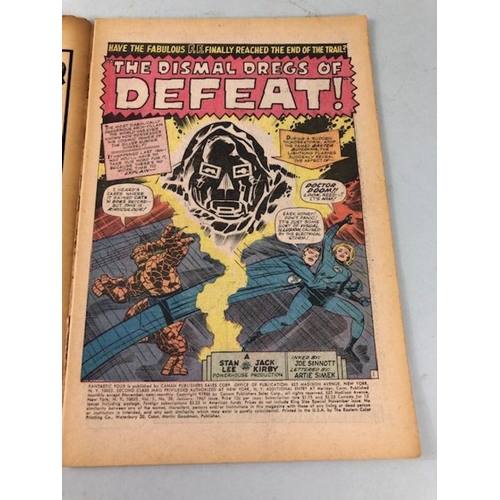 310 - Marvel Comics, collection of Marvel comics  featuring the Fantastic Four  from the  1960s   numbers ... 