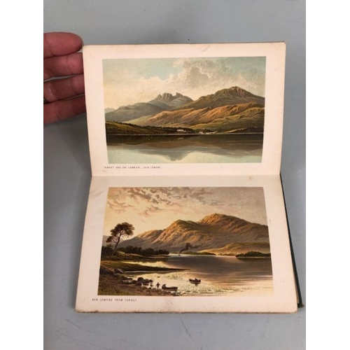 327 - Antique Travel book Interest, copy of Chromo View Guide books  Loch Lomond ,Philips County Readers o... 