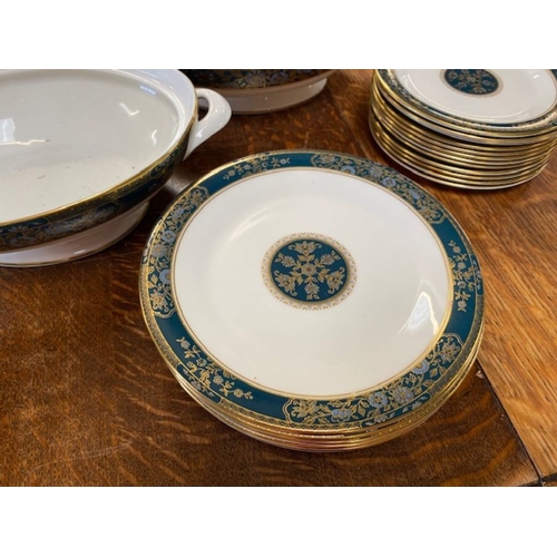 331 - Royal Doulton China,  partial Tea, Coffee, dinner services in Carlyle Design, comprising  tea plates... 