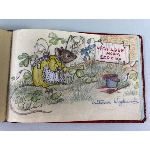 341 - Children's books, 2 books By Alison Uttley with illustrations by Katherine Wigglesworth and an Autog... 