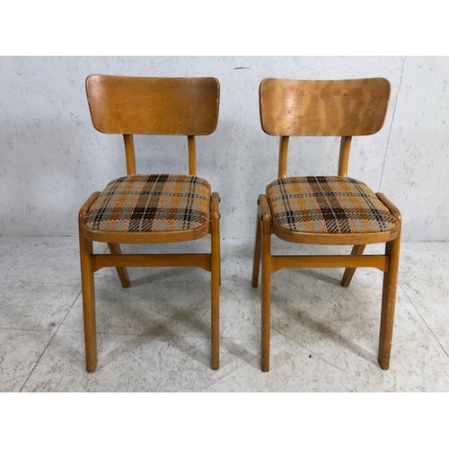 358 - Pair of upholstered Mid Century chairs