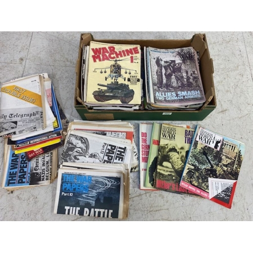 362 - Collection of magazines to include World War II Investigator, World War related magazines and Purnel... 