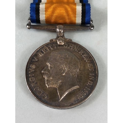 377 - Military interest, a pair of WW1 British medals  named to 69319 PTE. H.Butler,  29 London .R.