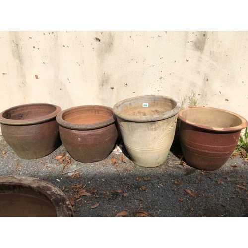 444 - Four Garden planters