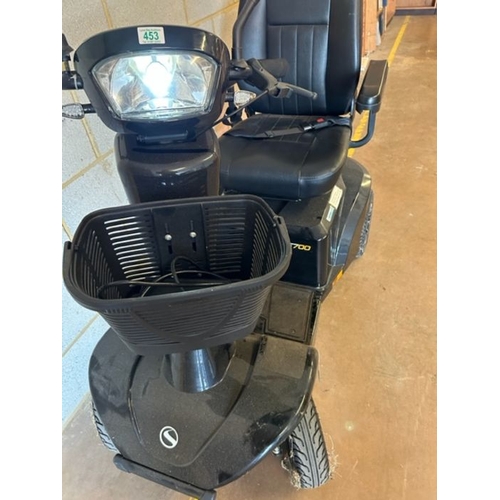 453 - Mobility Scooter in black by Sterling model S700