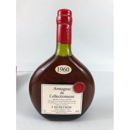 66 - 1960 J. Dupeyron Vieil vintage Armagnac du Collectionneur, 70cl, boxed