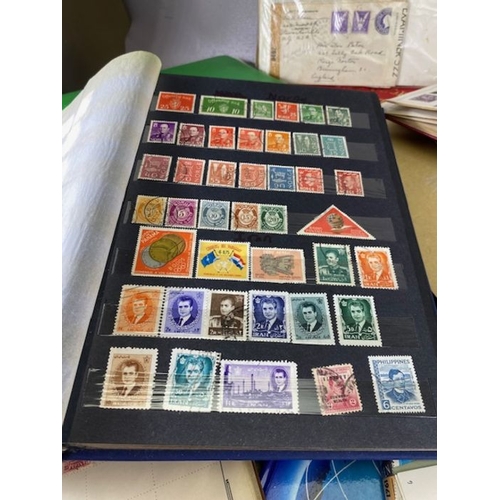 86 - Philately interest, quantity of British, European and Commonwealth stamps in several Albums and fold... 