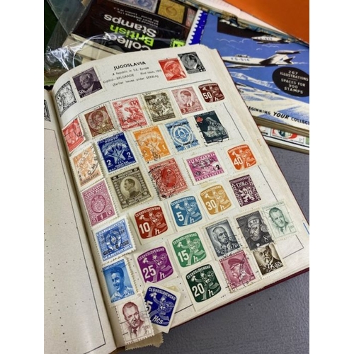 86 - Philately interest, quantity of British, European and Commonwealth stamps in several Albums and fold... 