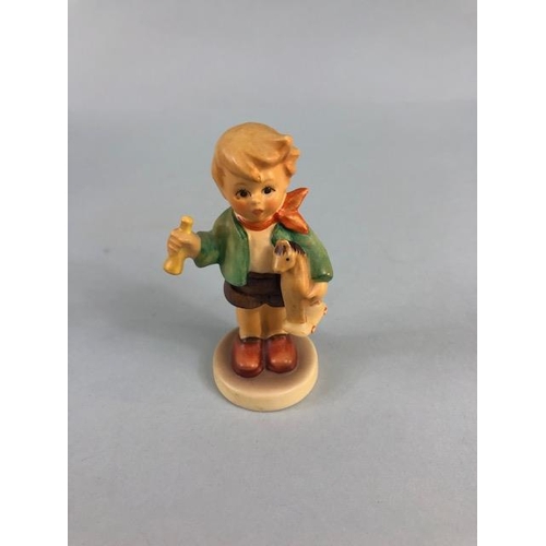 164 - Hummel collectors figures by Goebel Germany to include, 822 Girl with Nose Gay, 029 Pixie, 1991 A fo... 