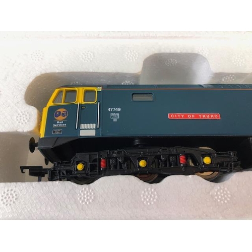 364 - Hornby Railway interest, Railroad Plus Enhanced Livery, R3907 GBRf Class 47 Co-Co, City Of Truro No ... 