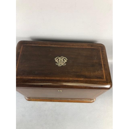 99 - Antique Writing Box, of outstanding quality, by Campman ,Son & Co Makers, London EC, Victorian  upri... 