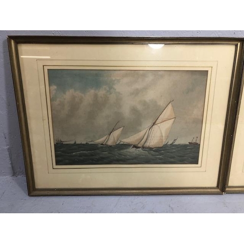 204 - C H Lewis paintings,  pair of early 20th century maritime paintings both  signed  C H Lewis in botto... 