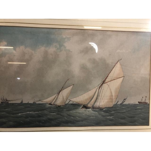 204 - C H Lewis paintings,  pair of early 20th century maritime paintings both  signed  C H Lewis in botto... 