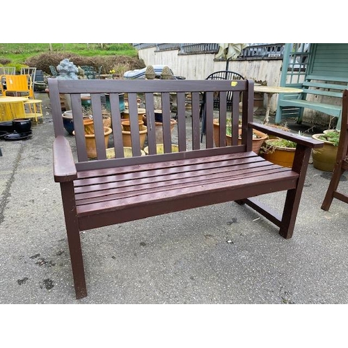 511 - Wooden garden bench