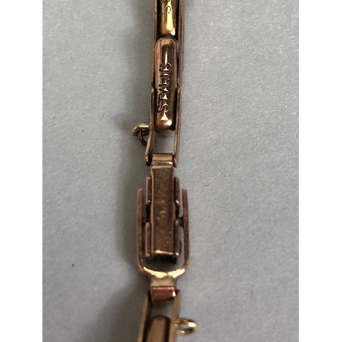 89 - Two 9ct Gold cased vintage ladies watches with one spare 9ct Gold expandable watch bracelet