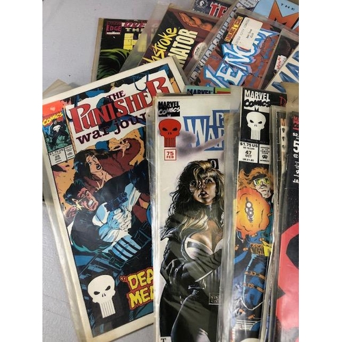 150 - Vintage comics and  books,  to include Marvel. DC, Oni, Dark horse , and several graphic comic, most... 