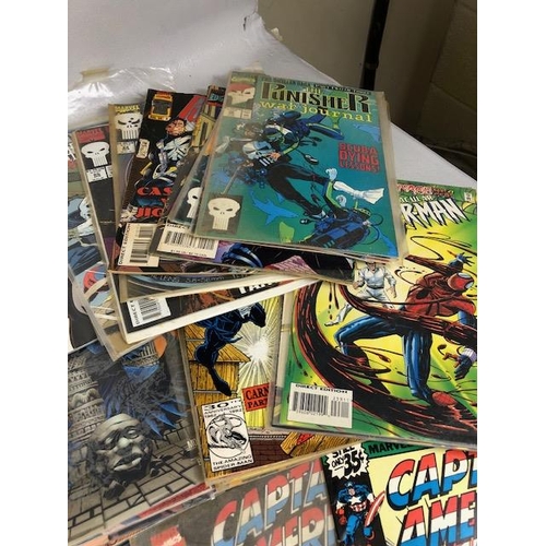 150 - Vintage comics and  books,  to include Marvel. DC, Oni, Dark horse , and several graphic comic, most... 