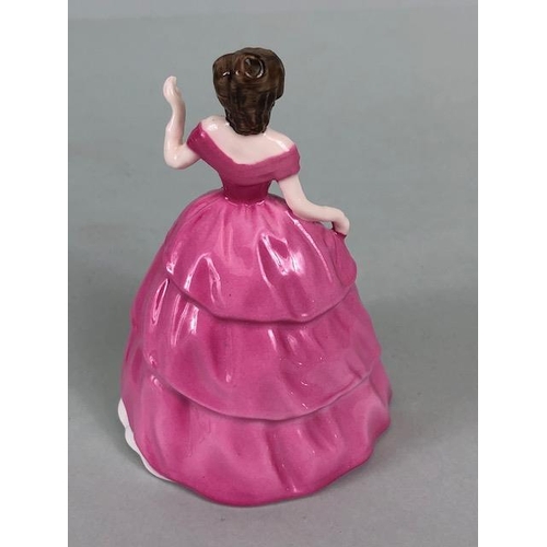 158 - Royal Worcester 2006 Queen Elizabeth ll Figure with box, and a Coalport Minuets figure Jessica in bo... 