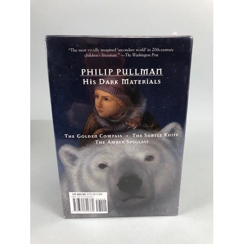 213 - Books: Philip Pullman, His Dark Materials three book published by Alfred A. Knopf American version s... 