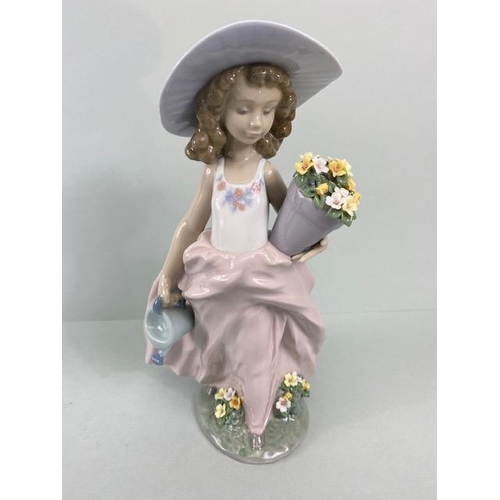 240 - Lladro, collection of porcelain figures, 010.06756, Bountiful Blossoms, 07676, A wish come true, 052... 