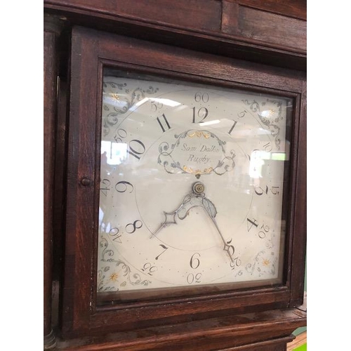 338 - Grandfather Clock with dial for Sam Dalton Rugby