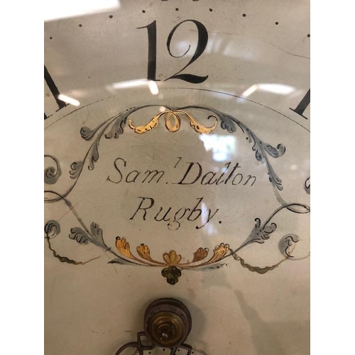 338 - Grandfather Clock with dial for Sam Dalton Rugby