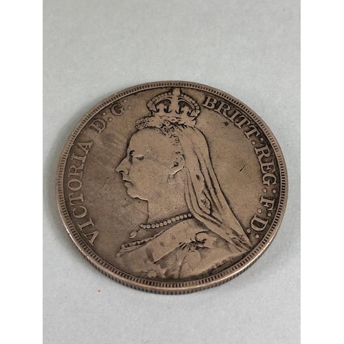 39 - United Kingdom 1 Crown coin dated 1889