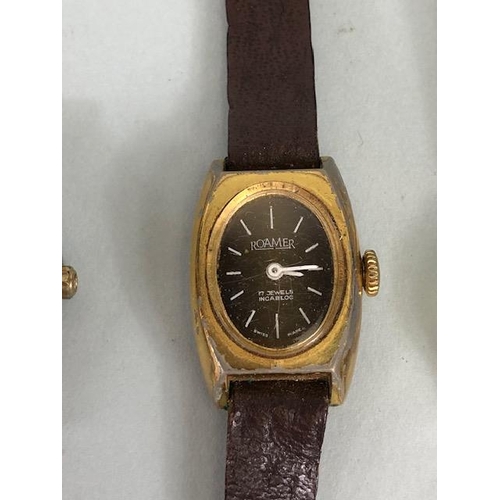 76 - Vintage watches, collection of vintage watches to include a 1990 Gucci Q two colour bracelet watch a... 