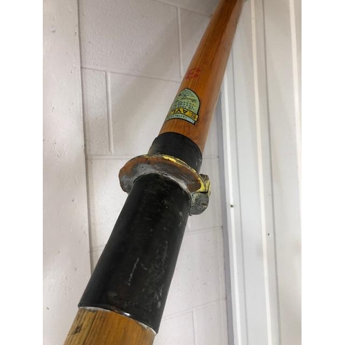 113 - Vintage Oar: An original Oxford Blues Queens College Boat Club rowing Oar. 1st TORPID 1979. OAR numb... 