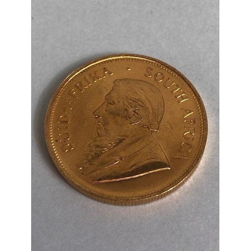 12 - Full Gold Krugerrand 1oz of fine gold 1974