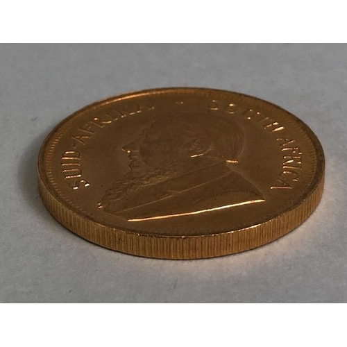 13 - Full Gold Krugerrand 1oz of fine gold 1974