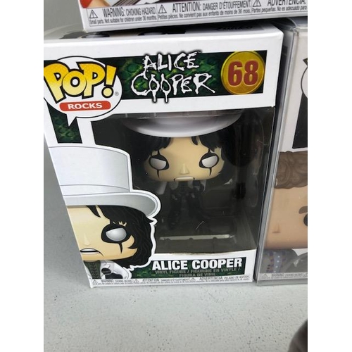 130 - Pop culture collectables, Funko POP! figures to include Sonny Corleone, Bon Scott, Coca-Cola Santa, ... 