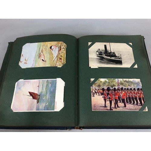 133 - Postcards, collection of 19th and 20th century post cards contained in 3 albums, covering topographi... 